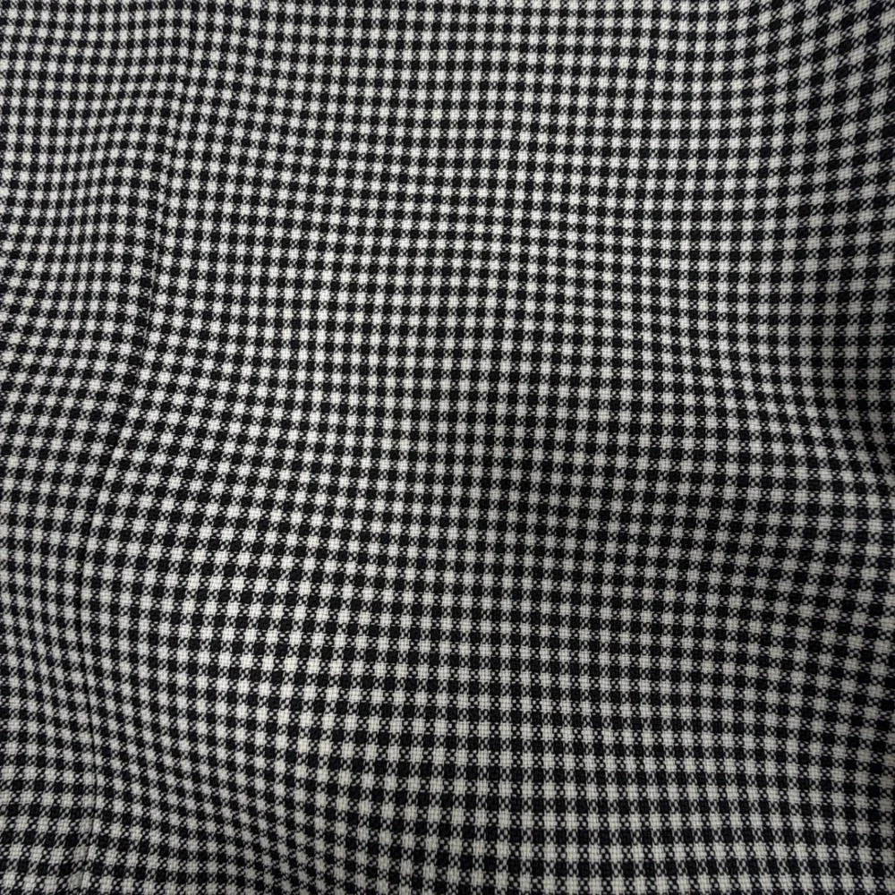 Ermenegildo Zegna Black White Check Blazer Sports Coat 46R IT 58